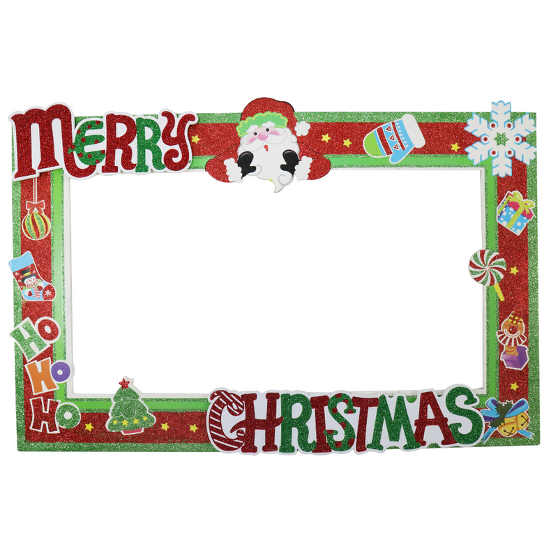 Ronis Christmas Giant Selfie Frame 86x57cm Assorted