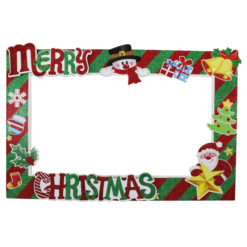 Ronis Christmas Giant Selfie Frame 86x57cm Assorted