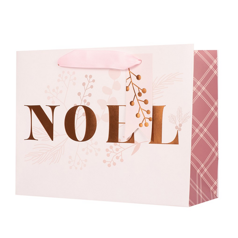 Large Christmas Gift Bag with Noel Design – 51x15x40cm