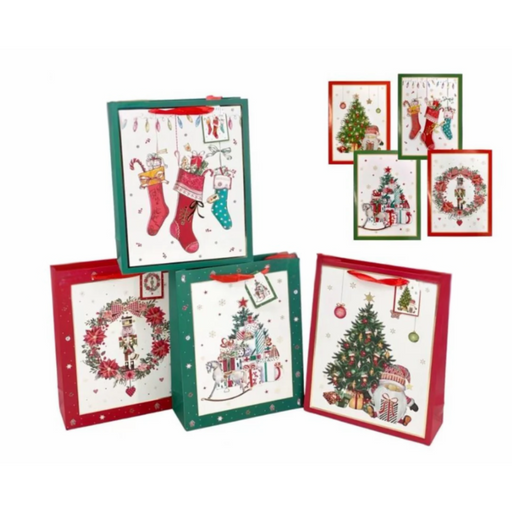 Ronis Christmas Gift Bag XL Cheerful Assorted