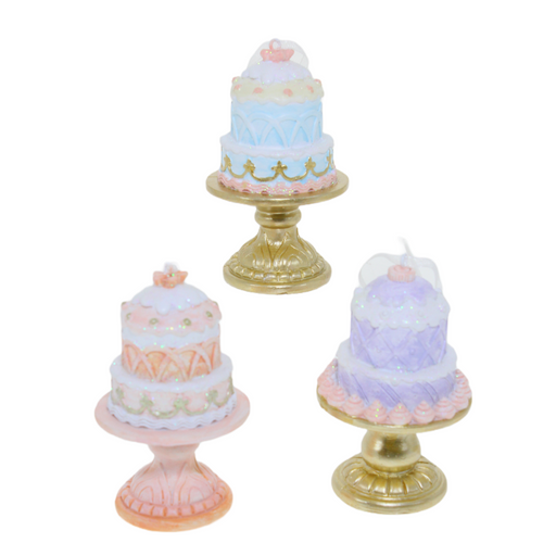Ronis Christmas Hanging Decoration 2 Tier Cake 5.5x5.5x9.5cm Assorted