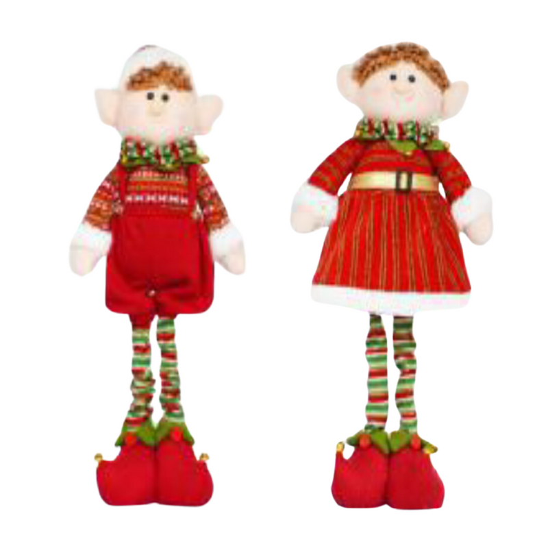 Ronis Christmas Plush Standing Elf 2 Asstd