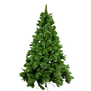 6ft long needle pine Christmas tree with 693 lush green tips and sturdy metal stand