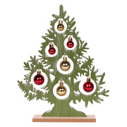 Christmas Tree MDF Table Top Deco 24x30x4cm Holiday Decoration