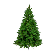 210cm New Colorado Spruce artificial Christmas tree with warm white pre-lit branches and natural green foliage