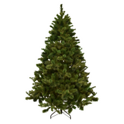 225cm New York Spruce Christmas tree with full realistic branches and classic green foliage