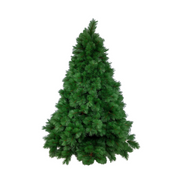 210cm Super Bristle artificial Christmas tree with full green branches and classic pine style
