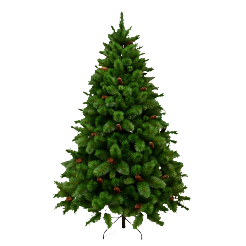 183cm Woodland Spruce Christmas Tree with full green branches and natural forest look