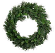 76cm deluxe artificial Christmas wreath with lush evergreen pine foliage – elegant and full wreath for doors, mantels, or walls