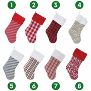 Ronis Classic Stocking with Plush Trim Mega Mix 50cm 8 Asstd