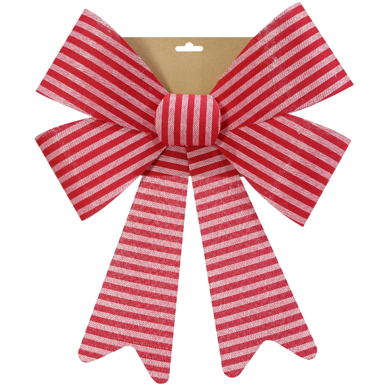 Ronis Classic Striped Bow 38x50cm Assorted