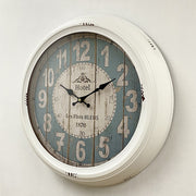 Ronis Classical Vintage Metal Wall Clock Large 46x46x8cm White