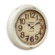 Ronis Classical Mid Metal Wall Clock 46cm Assorted