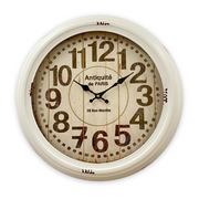 Ronis Classical Mid Metal Wall Clock 46cm Assorted
