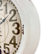 Ronis Classical Mid Metal Wall Clock 46cm Assorted