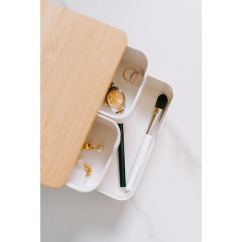 Ronis Clevinger Bamboo Fiber Storage Draw Set