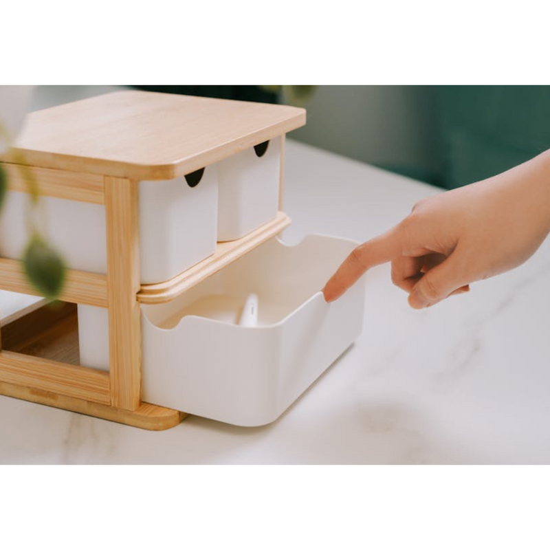 Ronis Clevinger Bamboo Fiber Storage Draw Set
