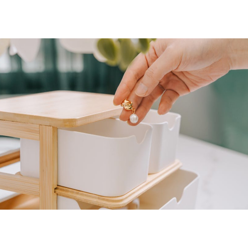 Ronis Clevinger Bamboo Fiber Storage Draw Set