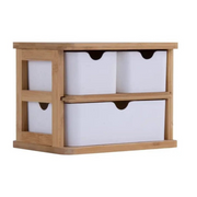 Ronis Clevinger Bamboo Fiber Storage Draw Set