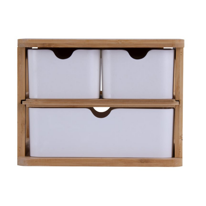 Ronis Clevinger Bamboo Fiber Storage Draw Set