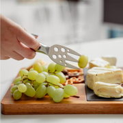 Ronis Clevinger Hobson 4 Piece Stainless Steel Cheese Knife Set with Magnetic Block