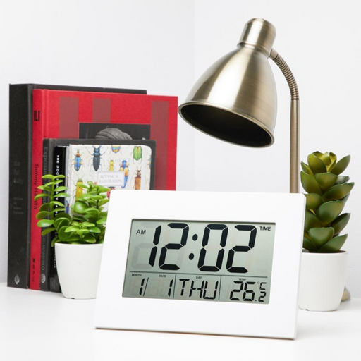 Ronis Clock Big Number Calendar Digital 23cm