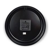 Ronis Clock Classic Metal Wall Clock 31cm Black