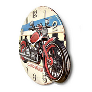 Ronis Clock Iron Plate Stamping Clock Car 42cm