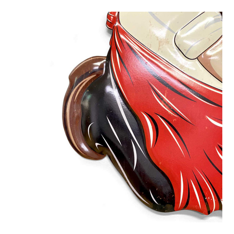 Ronis Clock Iron Plate Stamping Clock Chef 54cm