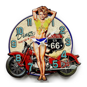 Ronis Clock Iron Plate Stamping Clock Moto 40cm