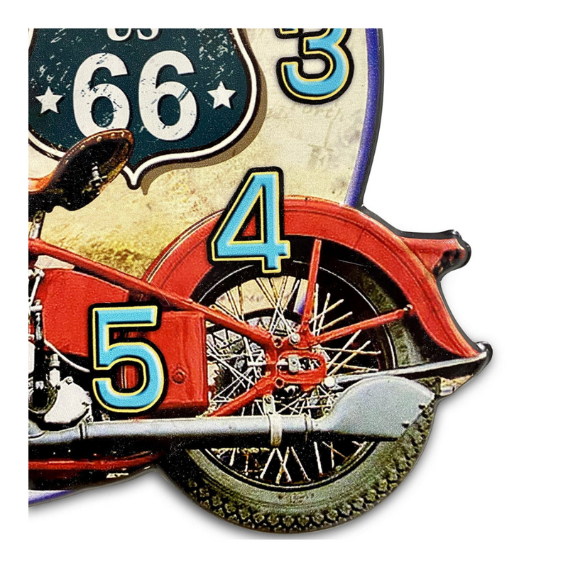 Ronis Clock Iron Plate Stamping Clock Moto 40cm