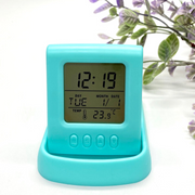 Ronis Clock LCD Table Clock Iphone Holder Assorted