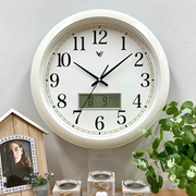 Ronis Clock Modern Clock/Digital Calendar 42cm Assorted