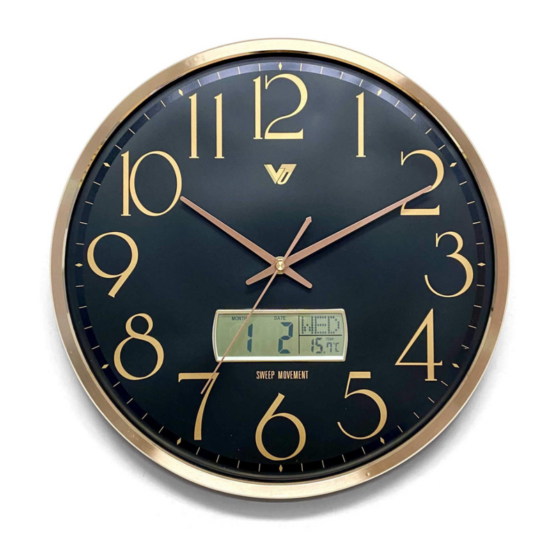 Ronis Clock Modern Clock/Digital Calendar