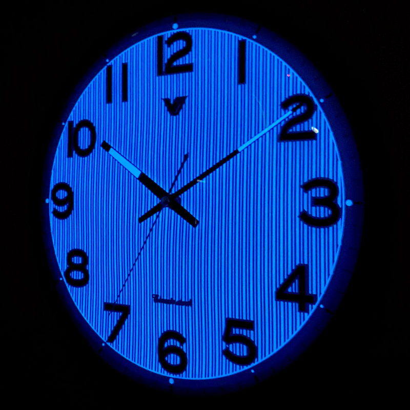 Ronis Clock Premium Luminous Clock 33cm Assorted