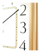 Ronis Clock Premium Square Wall Clock Assorted