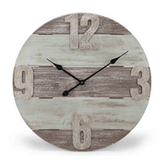 Ronis Clock Timber Classic Round Clock 60cm