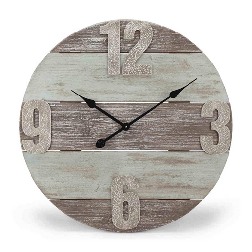 Ronis Clock Timber Classic Round Clock 60cm