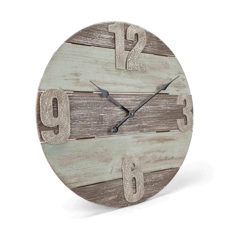Ronis Clock Timber Classic Round Clock 60cm