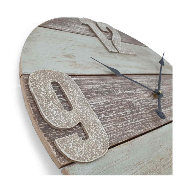 Ronis Clock Timber Classic Round Clock 60cm