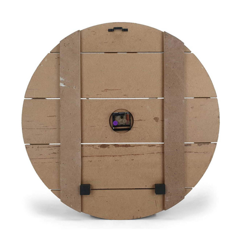 Ronis Clock Timber Classic Round Clock 60cm