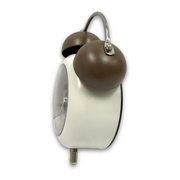 Ronis Clock Twin Bells Metal Alarm Clock Assorted