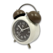 Ronis Clock Twin Bells Metal Alarm Clock Assorted