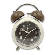 Ronis Clock Twin Bells Metal Alarm Clock Assorted