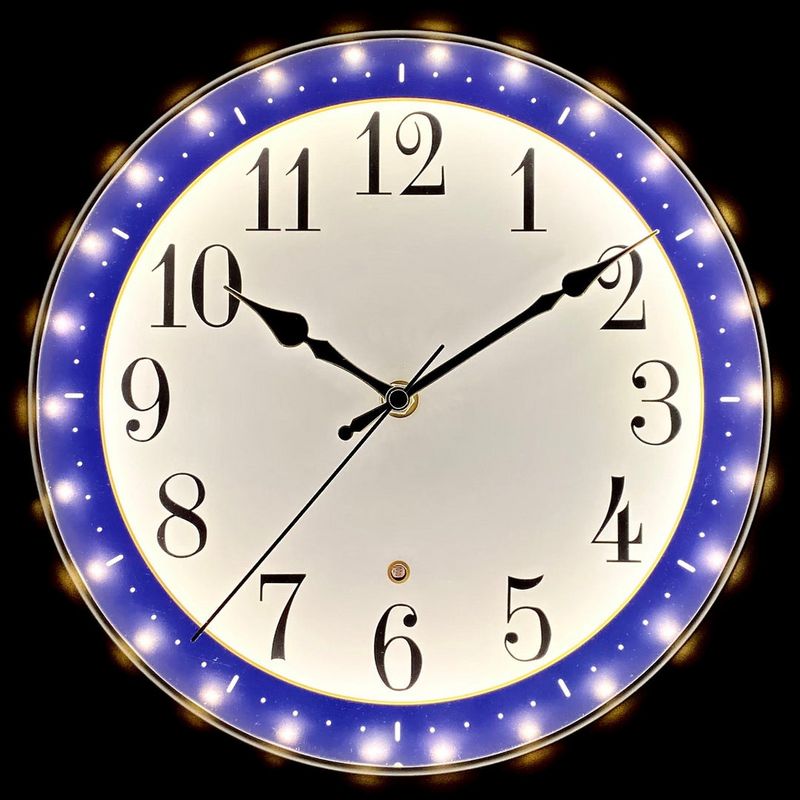 Ronis Clock Voice-Activated Light Clock Assorted