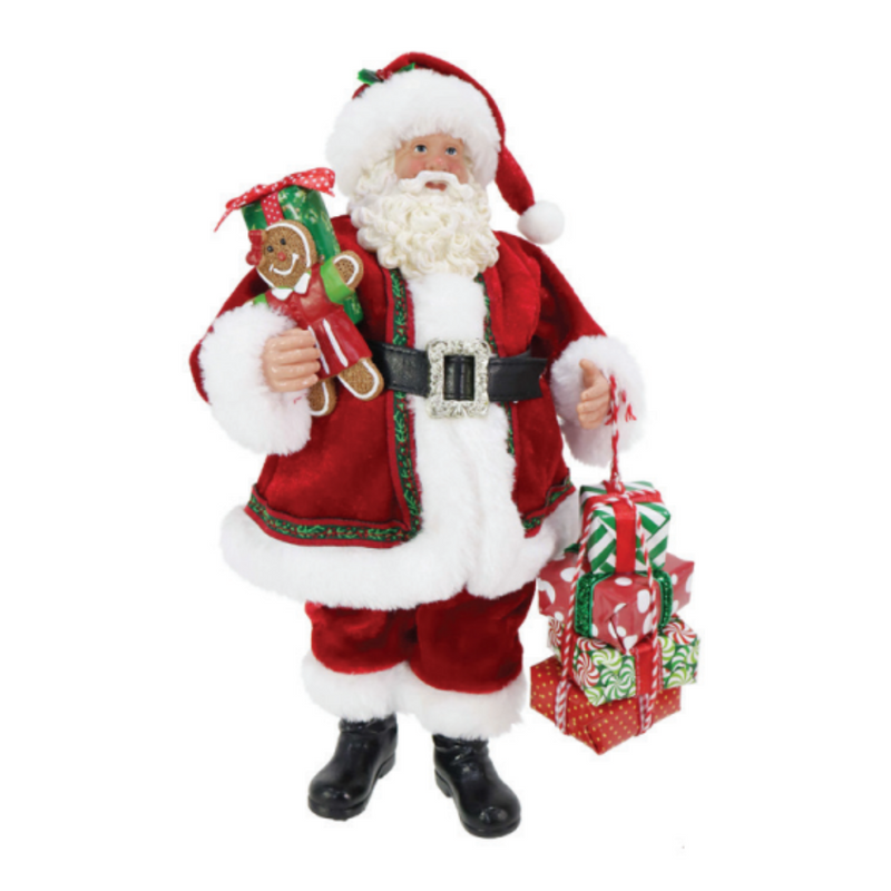 Ronis Collectible Presents Santa 28cm