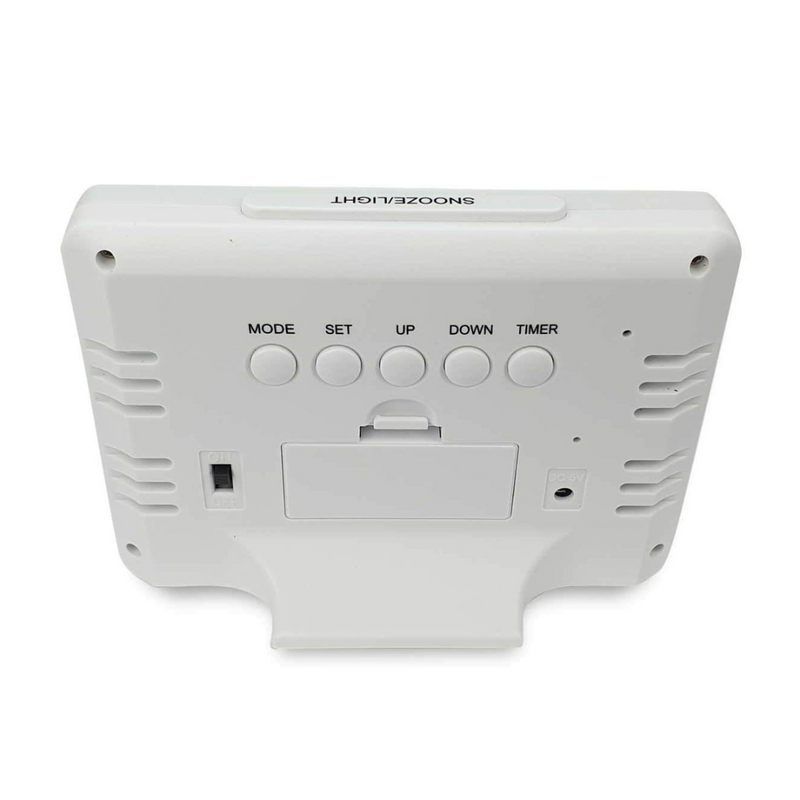 Ronis Colour Screen LCD Table Clock Assorted