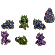 Ronis Coloured Baby Dragon on Stand 5cm Assorted