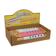 Ronis Coloured Bamboo Flute with Dots Assorted