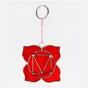 Ronis Coloured Chakra Suncatcher 11cm Assorted